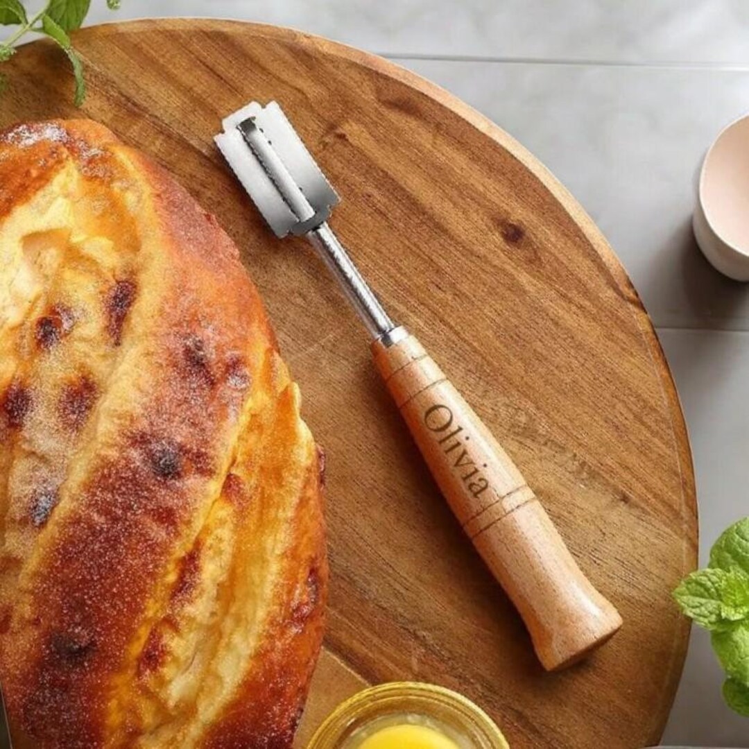 Personalized BREAD SCORING LAME Scorer Tool Knive Sourdough Baking ...