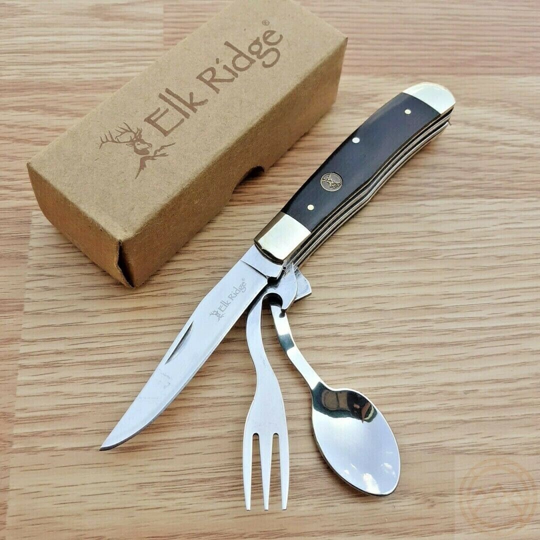 Personalized CAMPING MULTITOOL Utensil Fork Spoon Knife Knives Engraved Groomsmen Gifts for Him