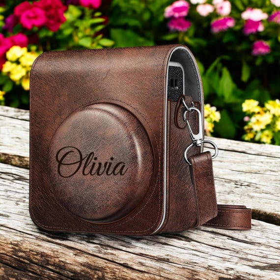 Personalized Fujifilm Instax Mini 40 Camera Case Bag Cover Leather