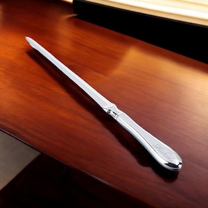 Personalized LETTER OPENER Men Women Custom Engraved Housewarming Fathers Day Gift for Dad Him Her Mom Office Teacher Retirement Birthday