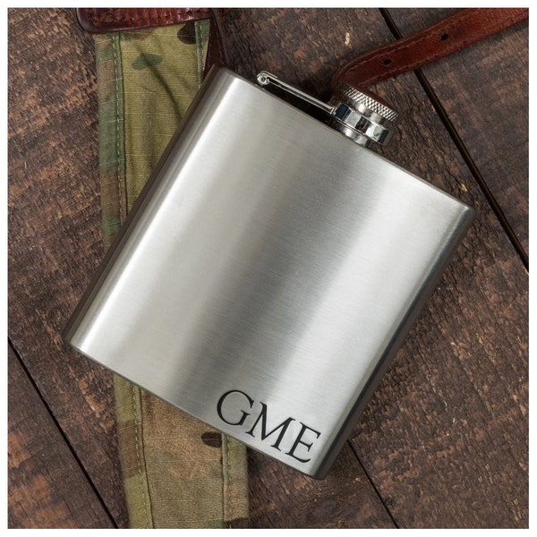 Personalized Flask Etsy