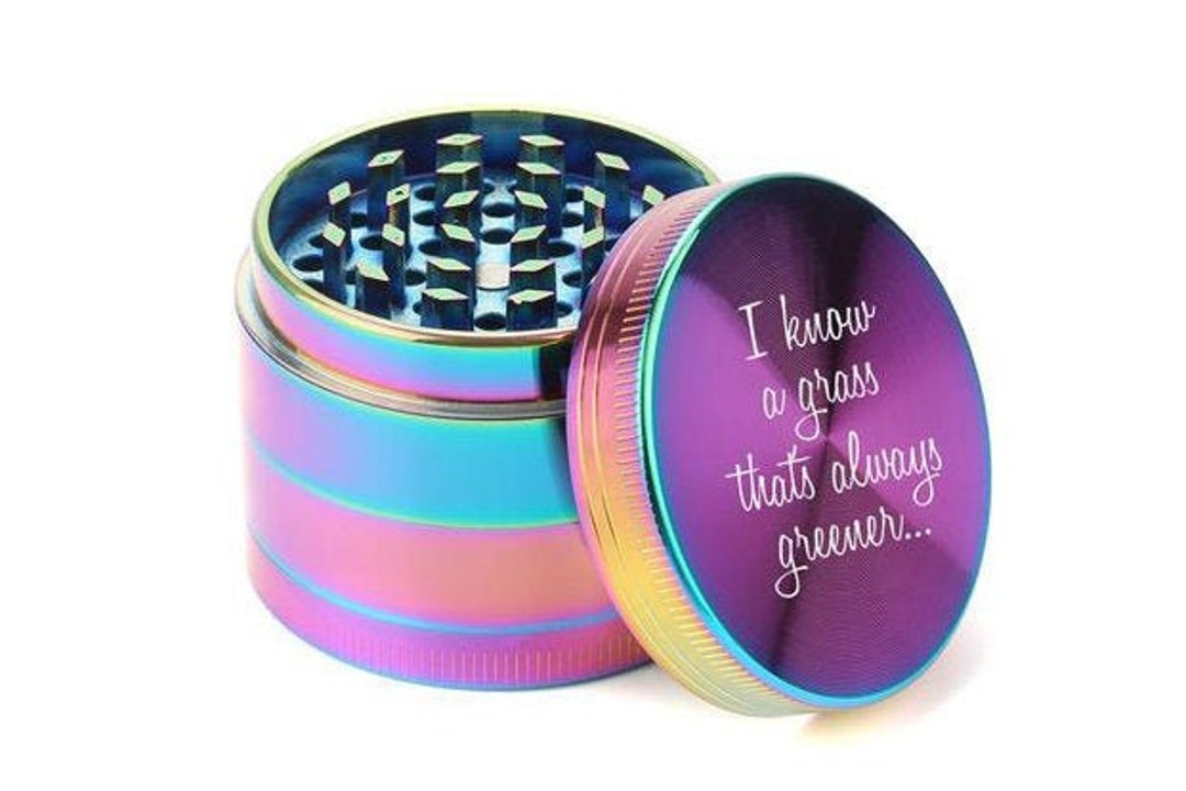 Personalized HERB GRINDER Custom Engraved Grinders Gifts for Dad Gifts