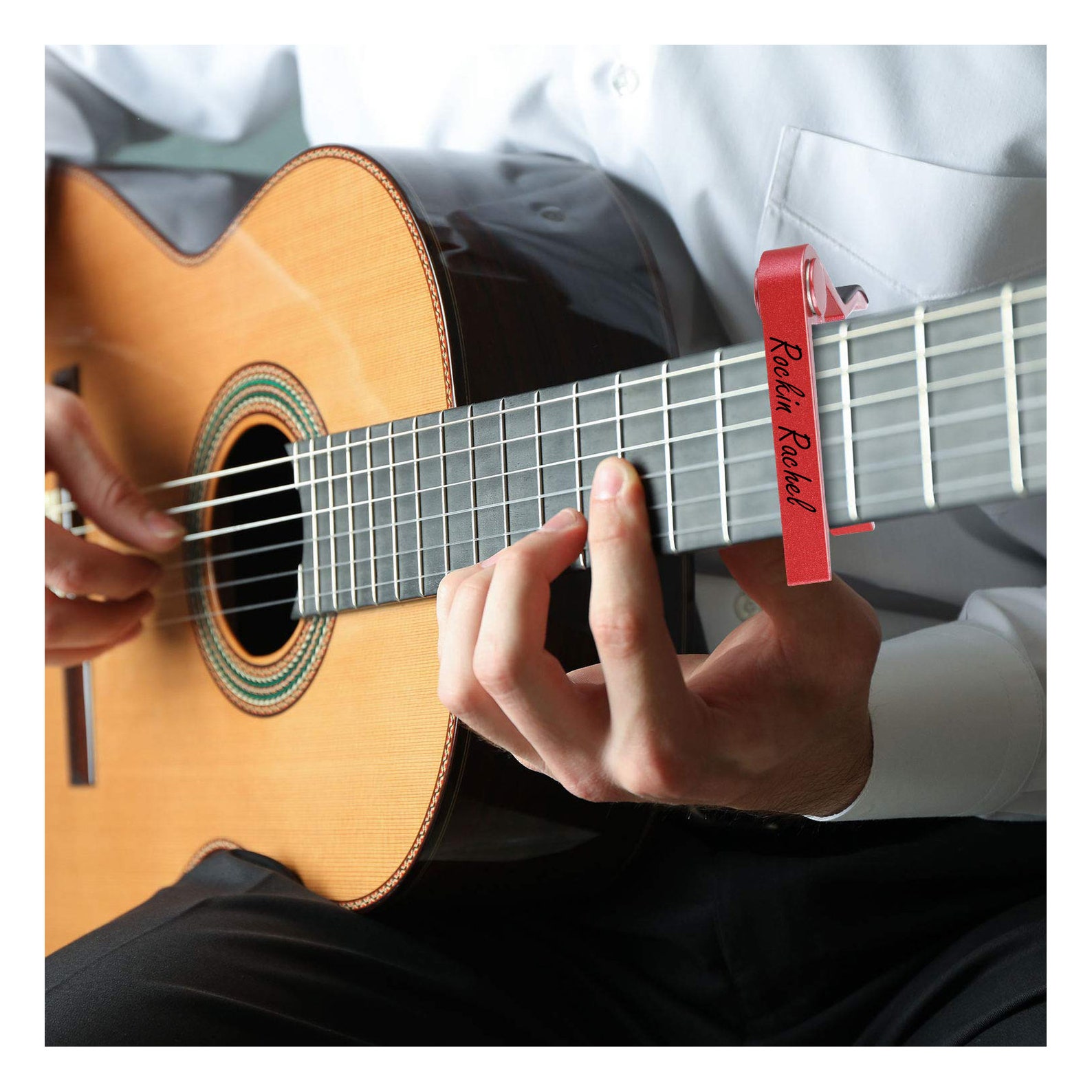 Personalized GUITAR CAPO Custom Engraved Capos Guitarist Gift Etsy