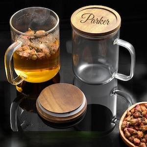 Glass Coffee Mug 20oz - Etsy