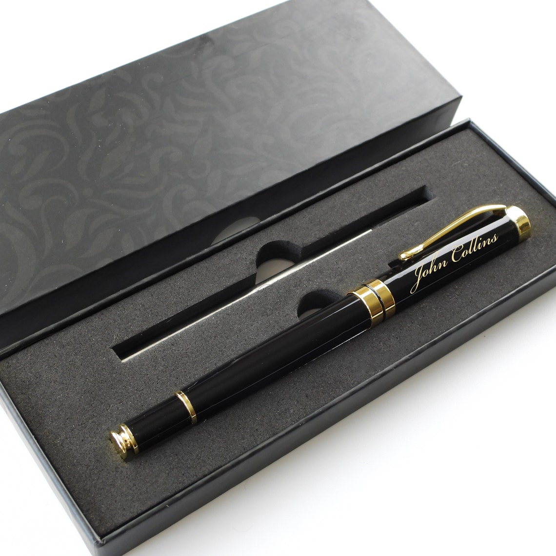 Personalized EXECUTIVE PEN Ballpoint Pens Gifts for Him Men Etsy