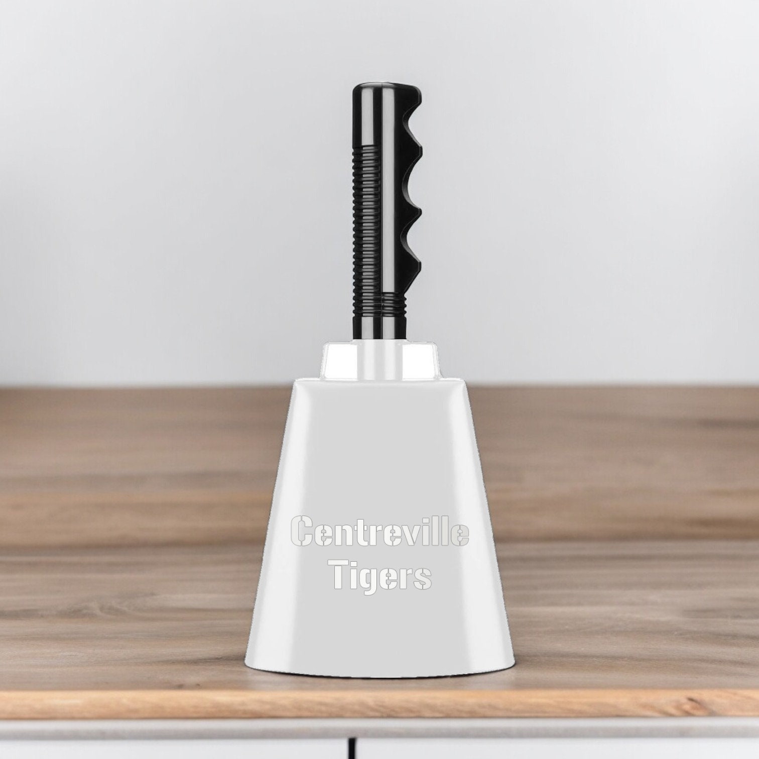 Personalized COWBELL Cow Bell Team School Spirit Dinner Bell Call Hand Bell Birthday Gift for Him Her Men Women Kids Sports Christmas Custom