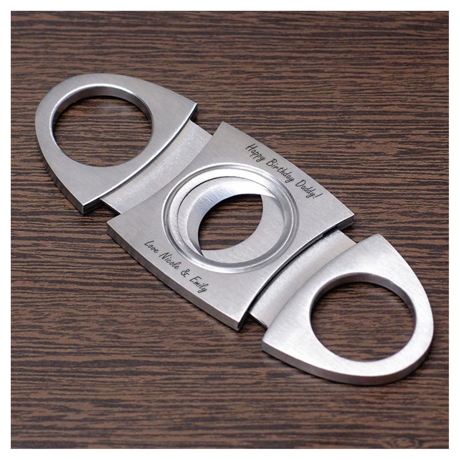 Personalized Cigar Cutter Wedding Gift for Him Dad Boyfriend Etsy