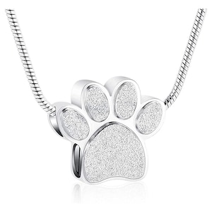 Personalized URN NECKLACE Cremation Jewelry for Men Women Human Ashes Keepsake Dog Cat Hair Pet Memorial Sympathy Waterproof Custom Engraved