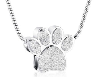 Personalized URN NECKLACE Cremation Jewelry for Men Women Human Ashes Keepsake Dog Cat Hair Pet Memorial Sympathy Waterproof Custom Engraved