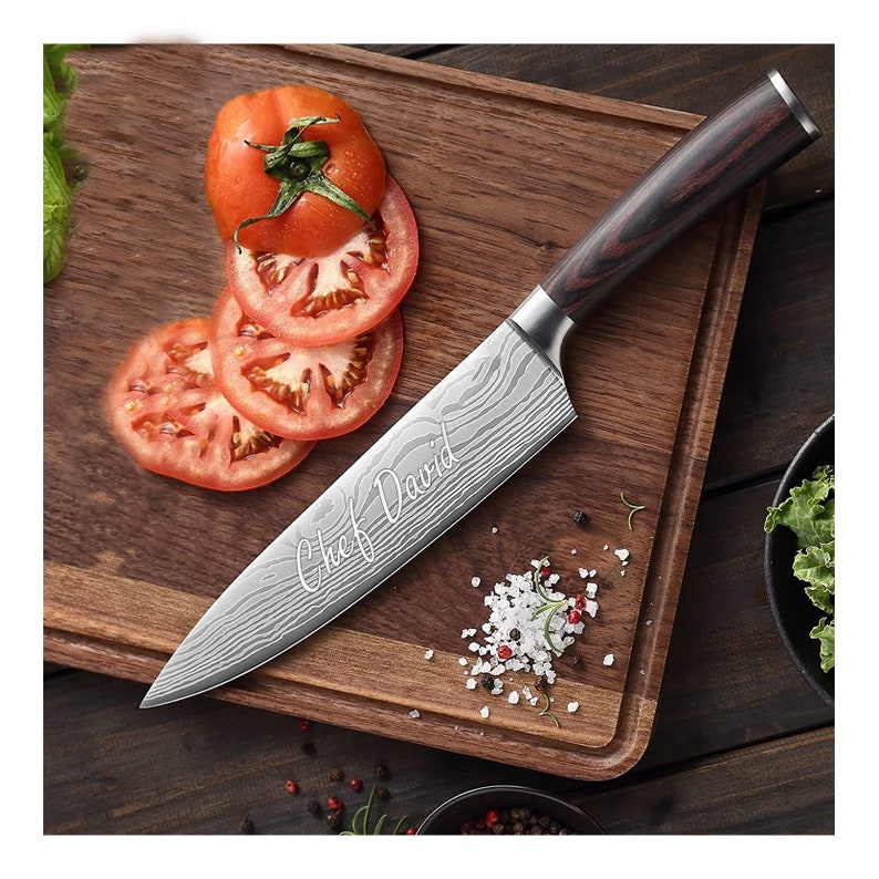 Personalized CHEF KNIFE Chefs Knive Professional Kitchen Etsy