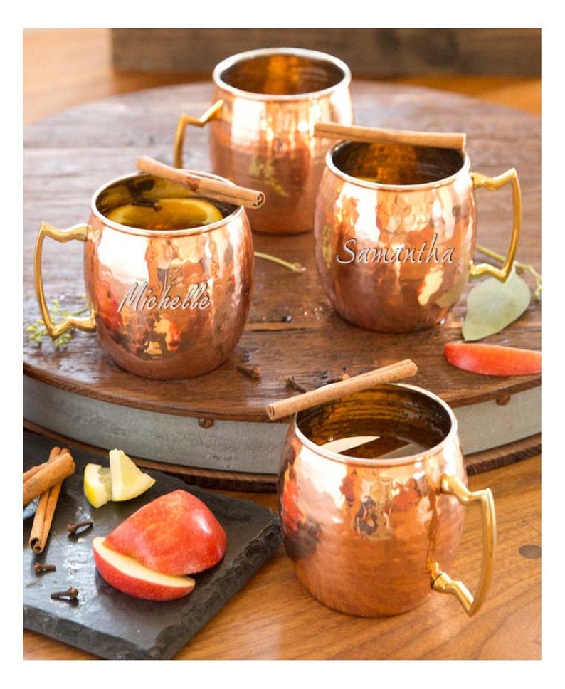 Personalized MOSCOW MULE Mug Rose Gold Copper 16oz Gift for Etsy