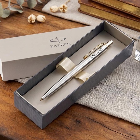 Personalized Pen PARKER JOTTER Teacher Coach Doctor Graduation Groomsmen Birthday Gift for Him Her Men Dad Mom Anniversary Fathers Day