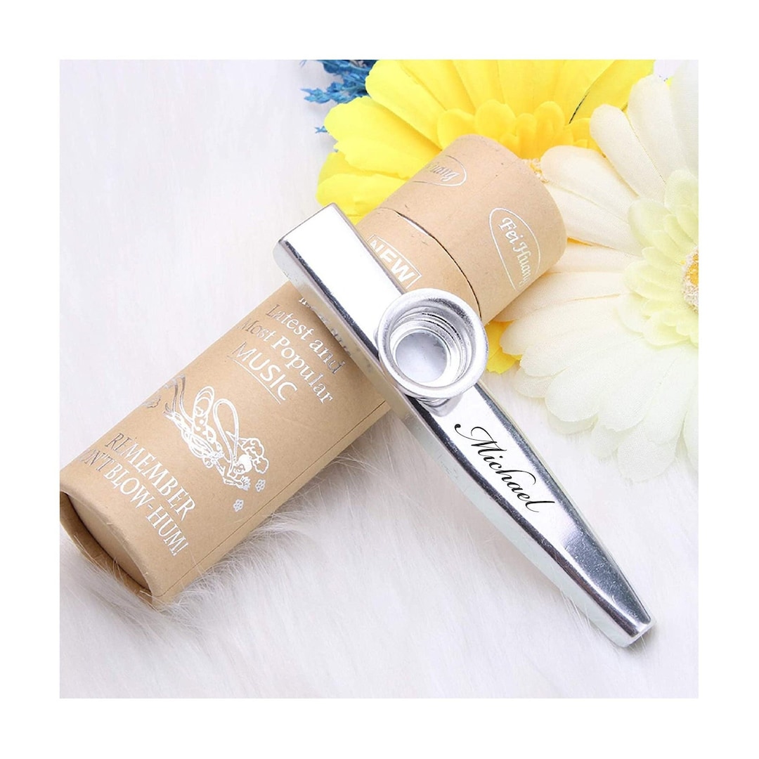 Personalized KAZOO Kazoos Instrument Groomsmen Gift for Her Mom Women ...