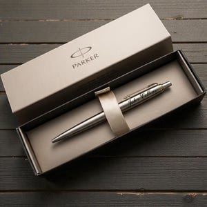 Personalized Pen PARKER JOTTER Graduation Teacher Coach Groomsmen Birthday Gift for Him Her Mom Dad Men Women Fathers Day Custom Engraved