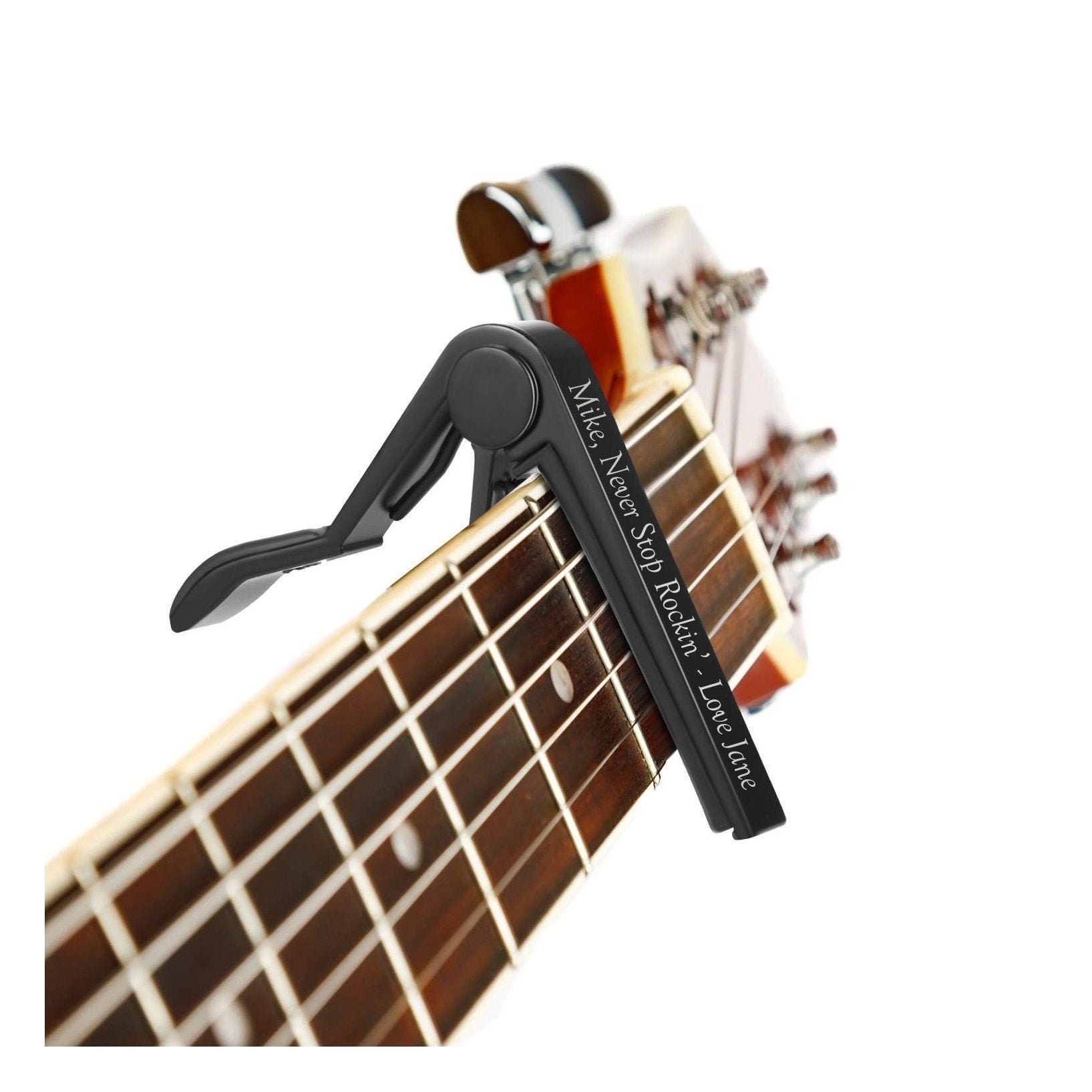 Capo De Guitare Pour Guitares Acoustiques Et Électriques - Temu Canada