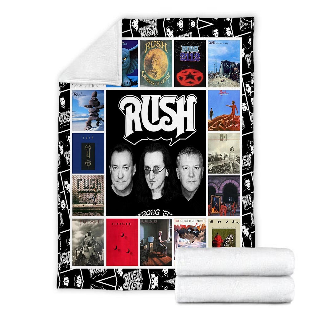 Rush Band Blanket /Sherpa Blanket Mink Blanket Fleece Etsy