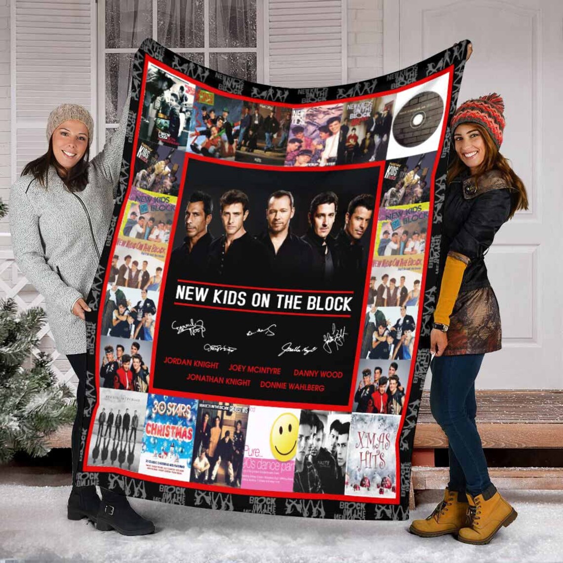 New Kids On The Block Blanket/Mink Blanket Fleece Blanket Etsy