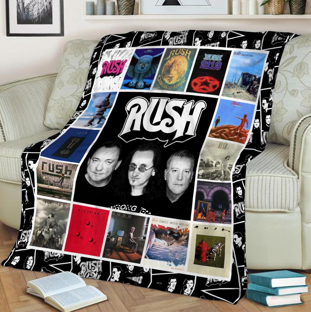 Rush Band Blanket /Sherpa Blanket Mink Blanket Fleece Etsy