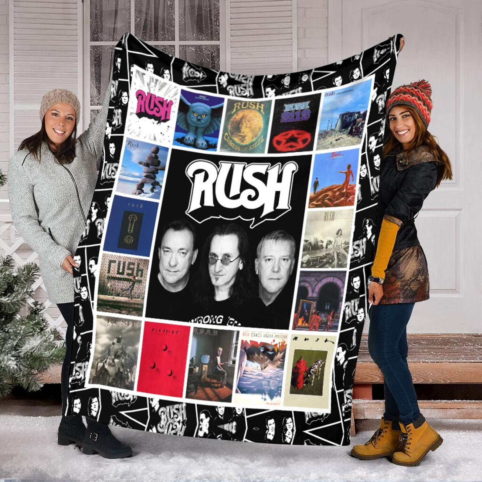 Rush Band Blanket /Sherpa Blanket Mink Blanket Fleece Etsy