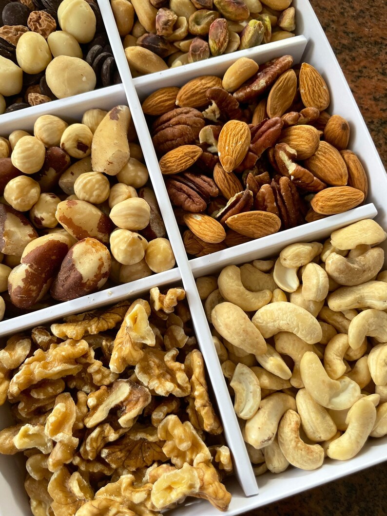 Nut Box Raw Nuts Good for You Gift Healthy Snacks Mixed Etsy UK
