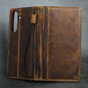 Custodia in vera pelle vintage ARICHI per Google Pixel 4 4A 5 5A 6 6A 7 8 8A 9 Pro XL, custodia a libro pieghevole 5G, portafoglio, lavorazione artigianale in cera lucida.