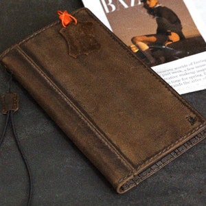 Custodia in vera pelle vintage ARICHI per Google Pixel 4 4A 5 5A 6 6A 7 8A 9 Pro Fold XL, custodia a libro 4G 5G, portafoglio, slot per carte, finitura lucida.