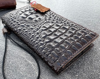 ARICHI Embossed Crocodile Leather Case for iPhone iPhone 11 12 13 14 15 16 Pro Max 6 7 8 plus SE XS – Polished Luxury Cover Book Cards slots