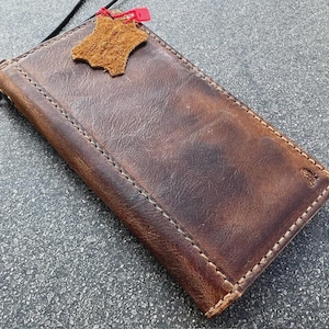 Custodia a portafoglio in vera pelle cerata ARICHI per Vivo X Fold Fold3 Pro Fold2 Fold+, vintage, fatta a mano, con scomparti per carte di credito e ricarica wireless