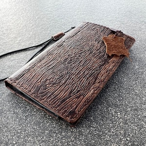 Funda de cuero genuino oscuro para Google Pixel 4 4A 5 5A 6 6A 7 7A 8 Pro Style Cover 4G 5G Billetera Artesanías de madera Ranuras para tarjetas Libro de sellos Lavado a la piedra