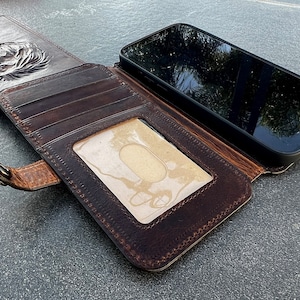 Capa de couro genuíno para Google Pixel 4 4A 5 5A 6 6A 7 8 Pro Capa para cartões de crédito 4G 5G Carteira Slots para cartões Estampagem Lion Wash Arichi
