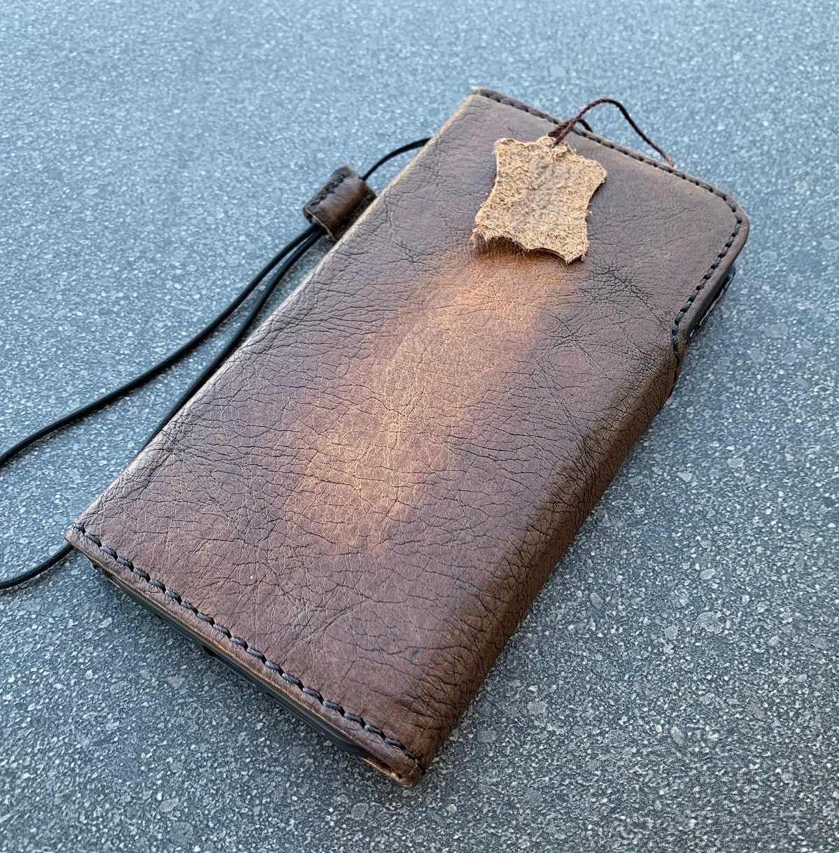 Custodia book in vera pelle per iPhone 14 Pro Max Custodia book in vera pelle per iPhone 14 Pro Max