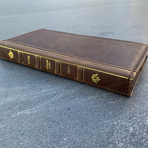 Echtes geöltes Leder Hülle für Apple iPhone XS MAX Hülle Kreditkarten Weicher Halter Bibel-Buch-Design erstklassige Retro dünne Luxus