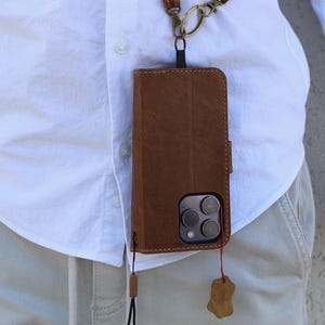 Custodia per telefono ARICHI in pelle marrone chiaro per Google Pixel 9 8 7 6 5 4 Pro XL Fold 9A 8A 7A 6A 5A con tracolla, chiusura a portafoglio e scomparti per carte di credito.