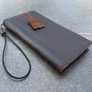 Genuine Leather For Galaxy s23 s22 s21 s20 Ultra S8 S9 Note 8 9 10 20 21 A71 A52 A51 A12 A31 4G 5G plus P50 OnePlus 9 Wallet Book