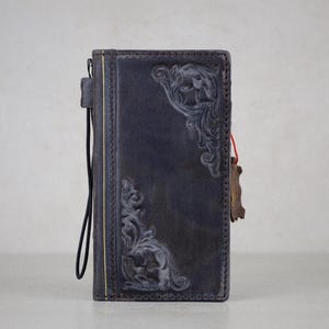 Custodia a libro in vera pelle ARICHI in stile vintage con scomparti per carte di credito, realizzata a mano, per Google Pixel 9, 8, 7, 6, 5, 4 Pro XL Fold 9A