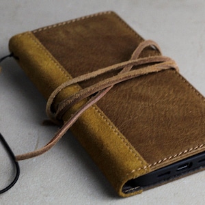 Google Pixel 9 8 7 6 5 4 Pro XL Fold 9A Leather Case Vintage Brown Leather Suede Cover Card Slots Wrap Tie Book style Phone Wallet  ARICHI