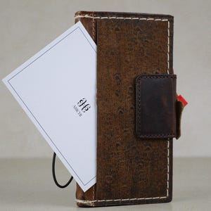 Custodia per telefono in pelle scamosciata di struzzo fatta a mano per Google Pixel 9 8 7 6 5 4 Pro XL Fold con chiusura magnetica e slot per carte