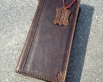Handmade Full Grain Leather For Galaxy Galaxy Wallet Case