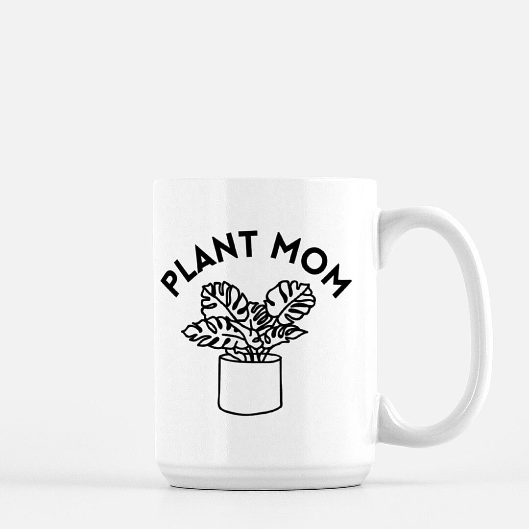 Mother of Plants Coffee Mug Plant Mom Mug Plant Coffee Mug Etsy
