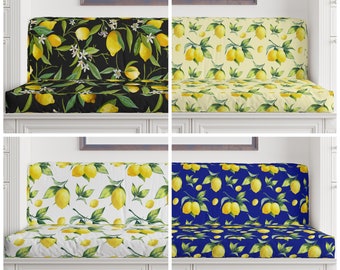 CUSTOM Bench Cushions & Covers|Lemon Cushion with Foam|Spring Window Cushion|Furniture Cushion|Replacement Cushions