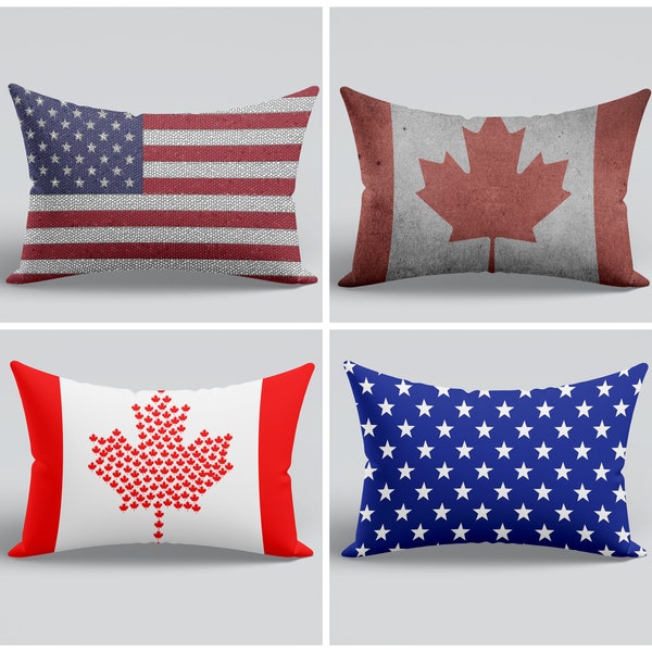 American Flag Throw Pillow Etsy