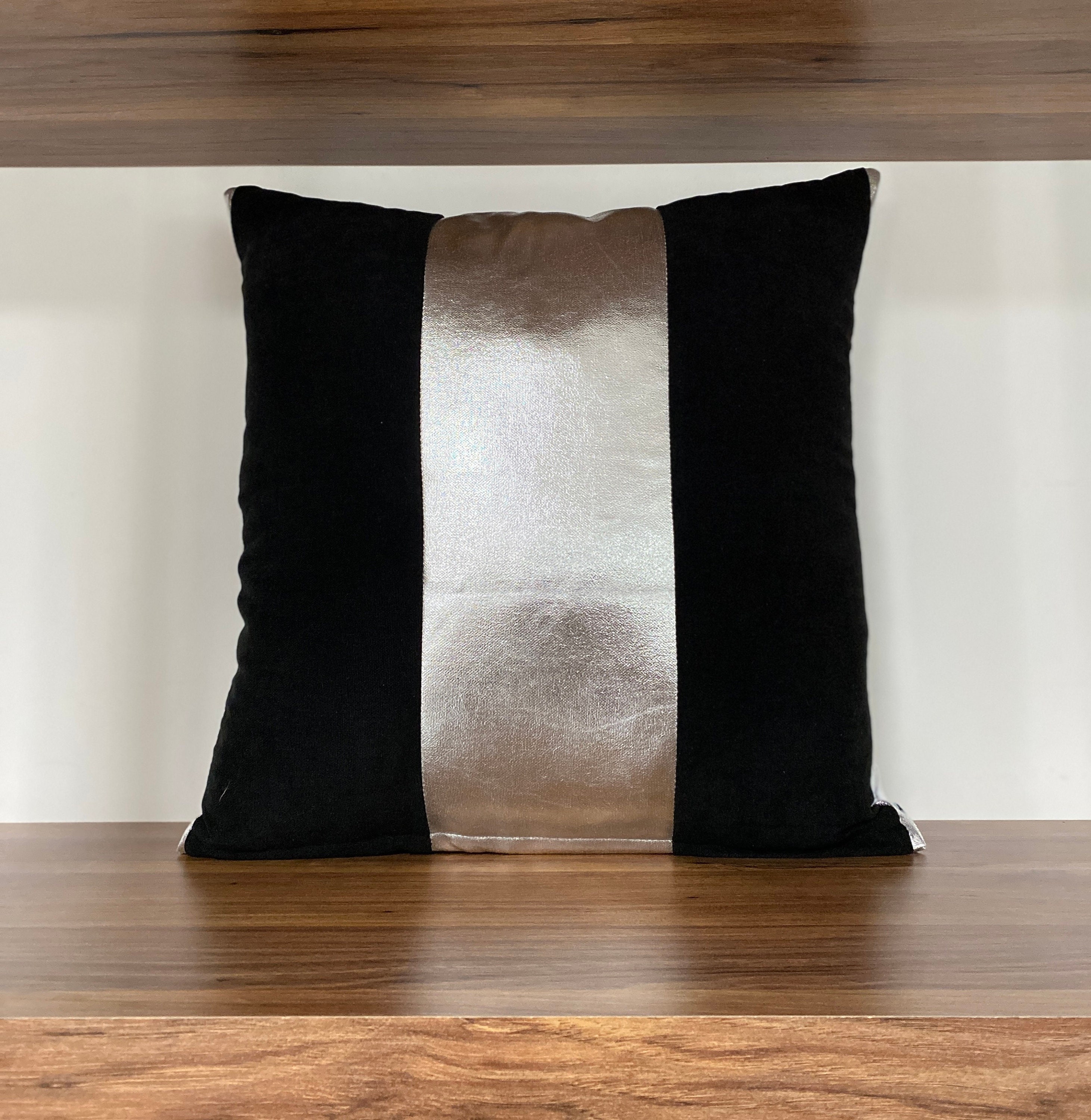 silver lumbar pillows