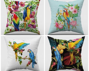 Smilyard Cotton Linen Tropical Flower Square Decorative Throw Pillow Case Cushion Cover Pink Bird Flamingo Pillow Covers 18 x 18 Inches flamingo-4 Smilyard Cotton Linen Tropical Flower Square Decorative Throw Pillow Case Cushion Cover Pink Bird Flamingo Pillow Covers 18 x 18 Inches flamingo-4