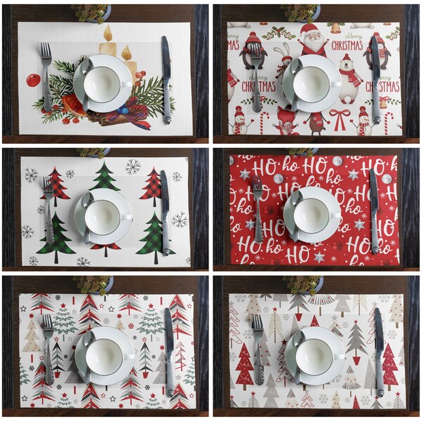 Christmas Placemats - Etsy