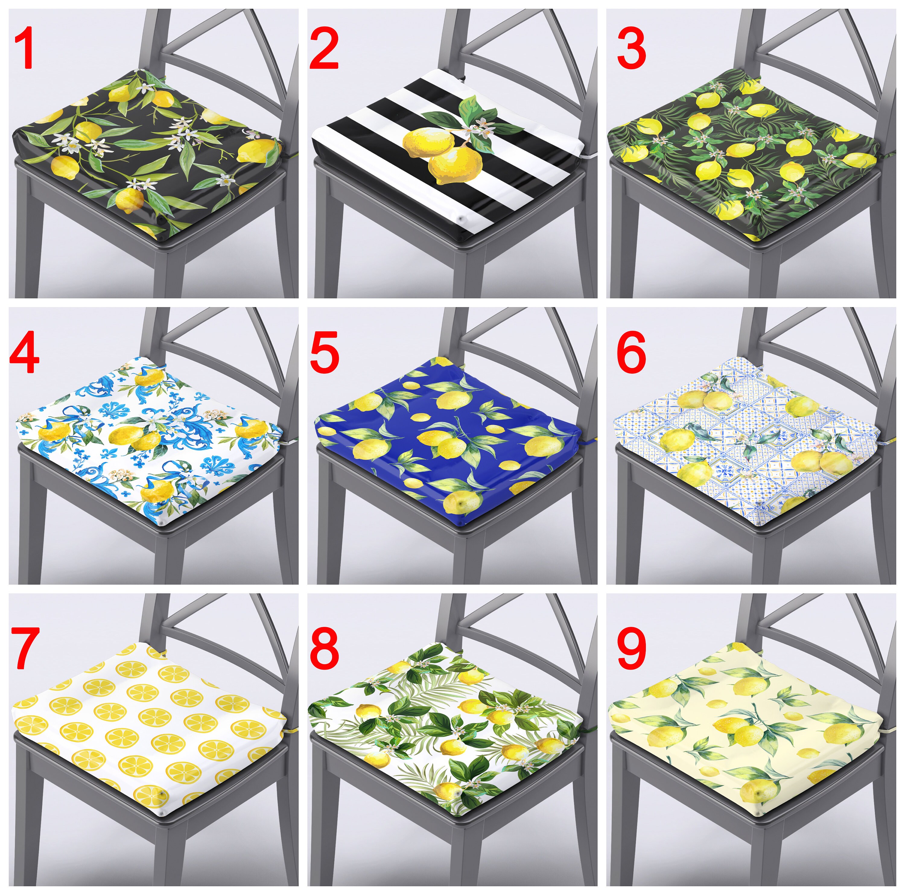 Lemon chair cushions hotsell