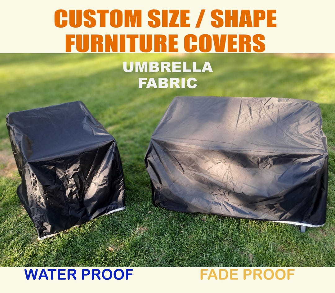 Outdoor Furniture Covers, CUSTOM Size/shape Furniture Covers, Protect ...