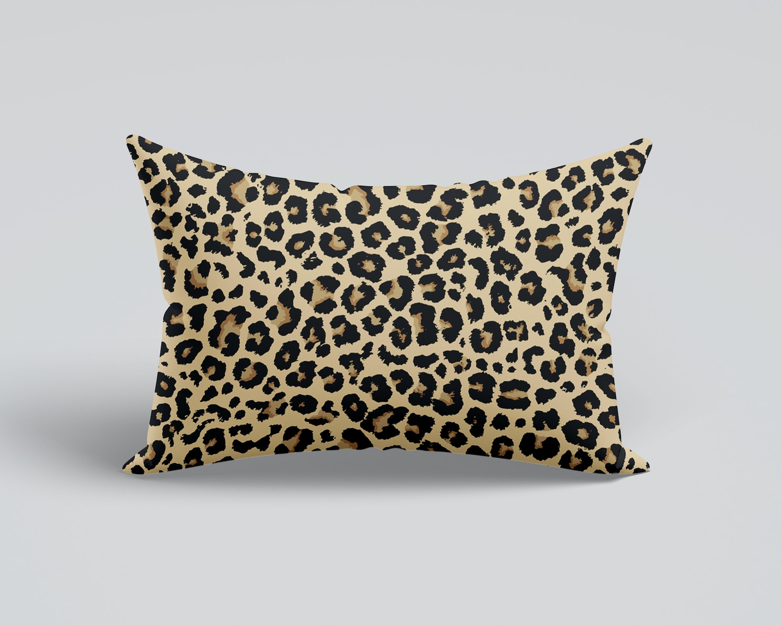 Leopard Lumbar Pillow Coversanimal Print Throw Pillowcheetah Etsy