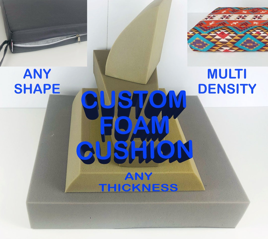 Custom Size Cushion Foams, Any Shape Bench Foamhigh Density Upholstery