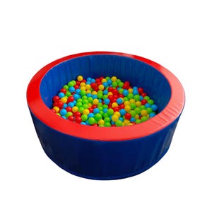 Ball Pit for Kids, Round Ball Pit, Play Ball Pool for Toddlers, Nursery Toys, Soft Play Area, Soft Play Blocks, Baby Ball Pool,