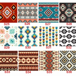 Chair Pads & Covers, Native American Chair Cushions, Chair Cushions with Ties, Southwestern Chair Covers, Custom Chair Cushion,Foam Included image 5